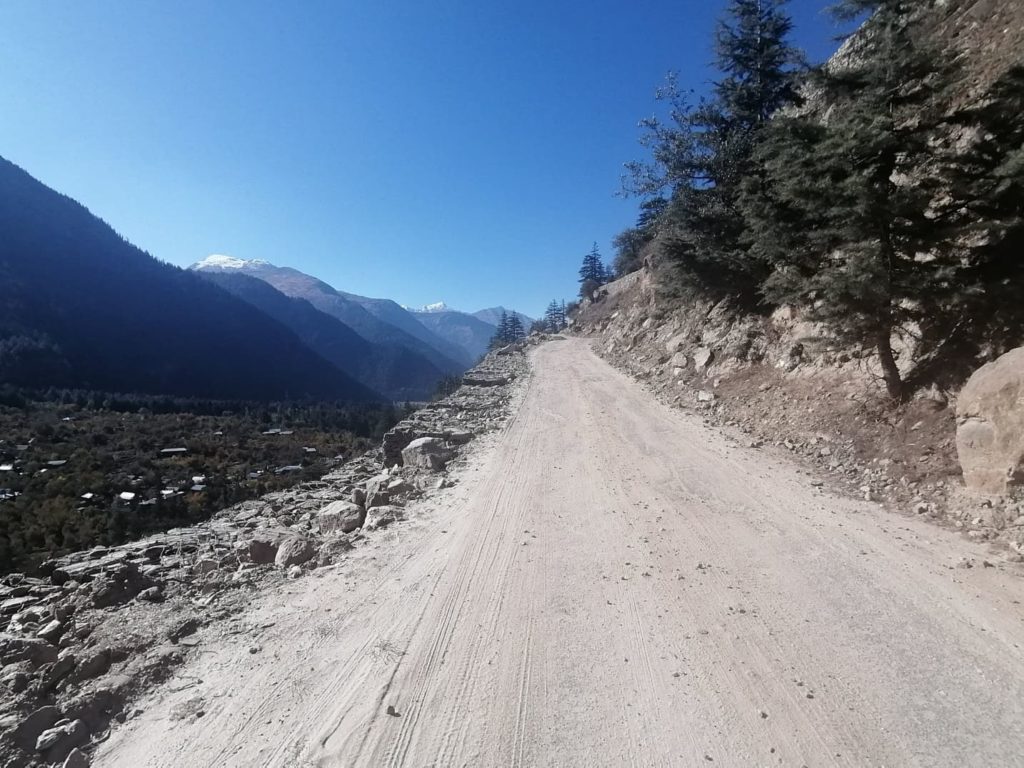 Batseri-Sangla connecting road