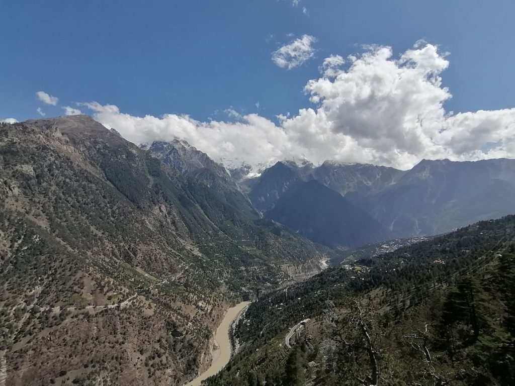 View of Sairag valley from Pangi village