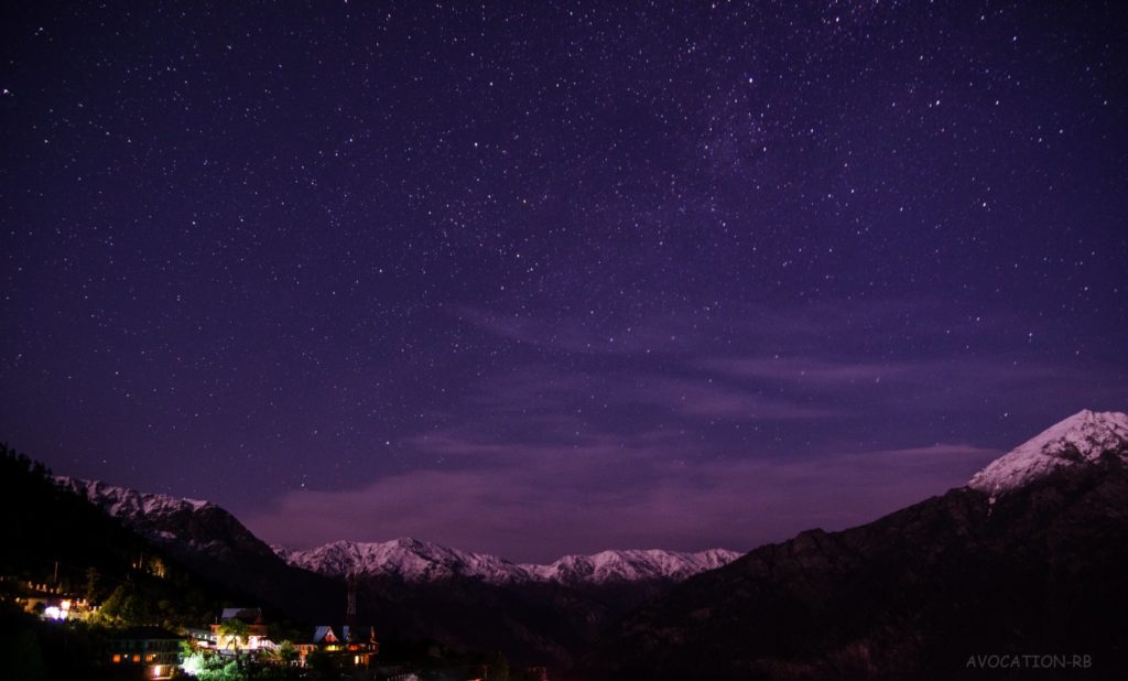 Night Landscape , Kalpa [Lamkhaga pass expedition 2015]