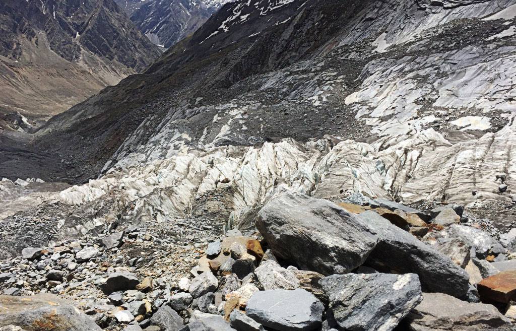 Endless Khatling Glacier