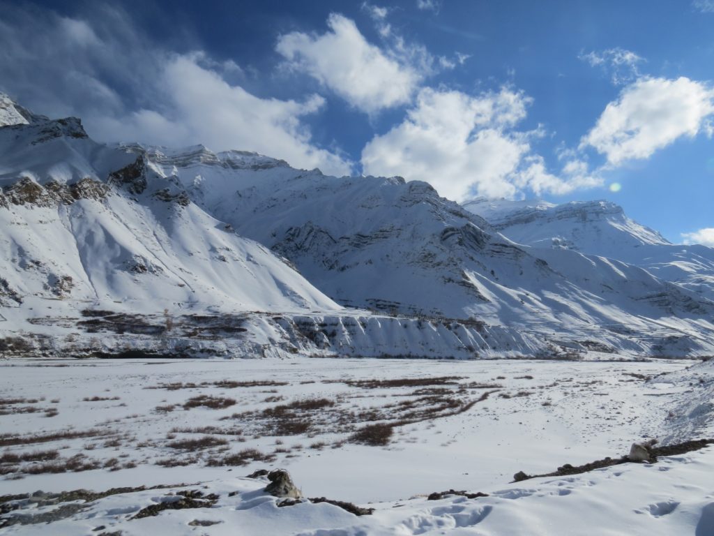 Hibernated Pin river basin | Spiti snow leopard trail