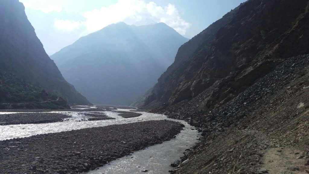Shurting to Charang - Scenaries enroute (River Tidong flowing down) | Kinnaur Kailash Parikrama trek blog