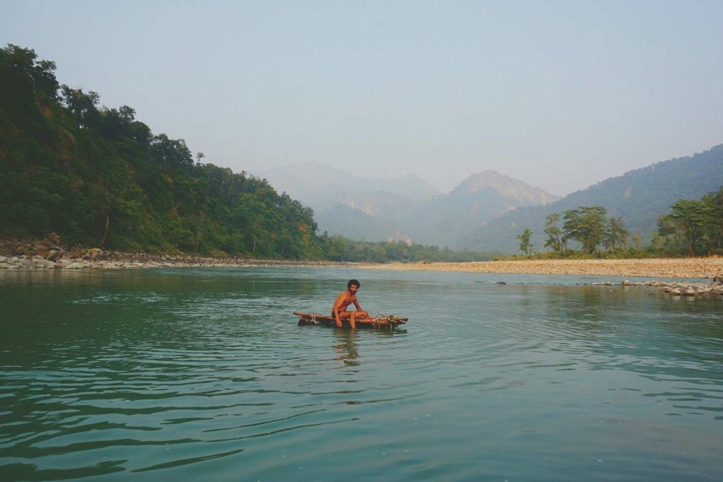 Rafting in Mahakali river of Nepal