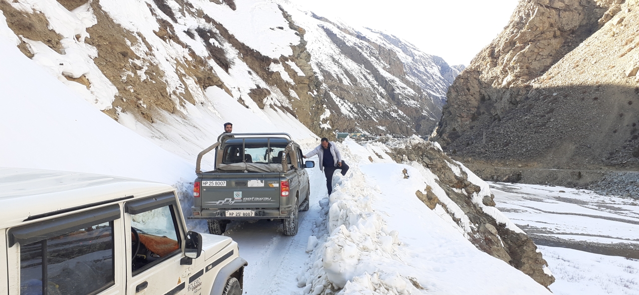 Kinnaur in Winters (Experience Snowfall in Kalpa & Chitkul)