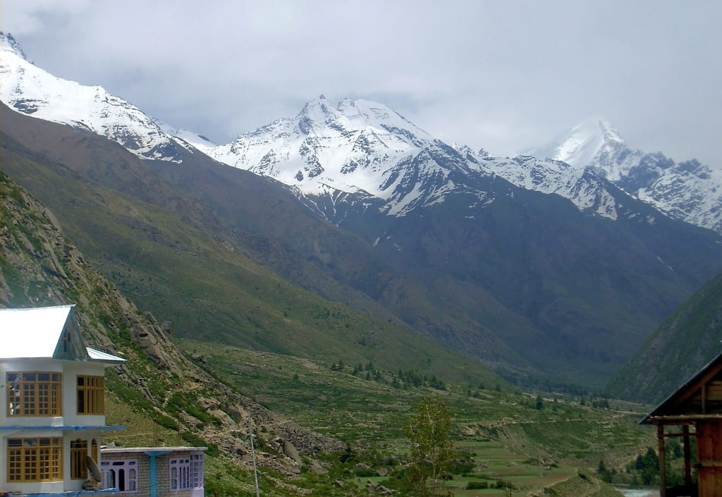 View of upper Baspa valley from Chitkul